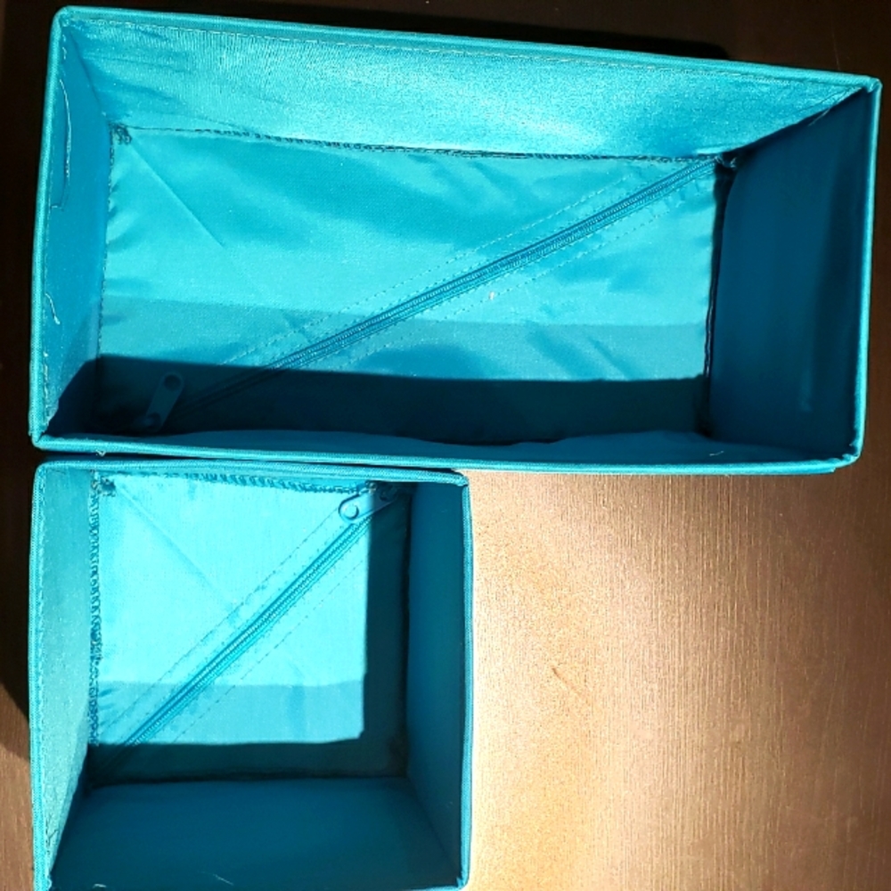 Turquoise Storage Boxes